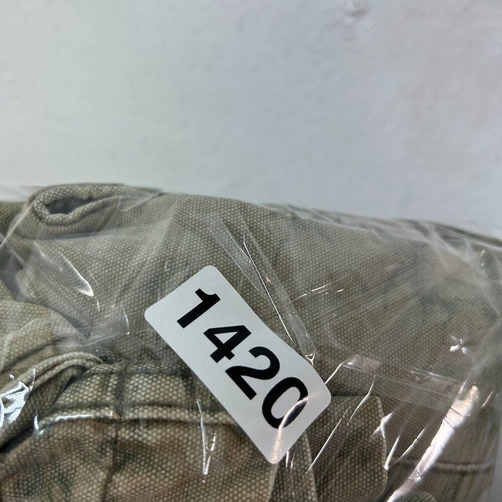 Mossimo Cargo Supply mens shorts 38 brown green camoflauge vtg distressed casual - Picture 13 of 14